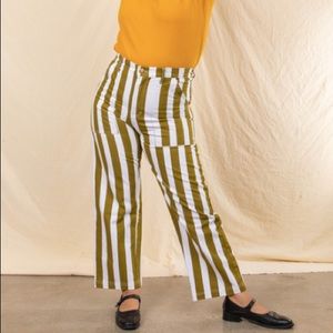 Big Bud Press Striped Work Pants